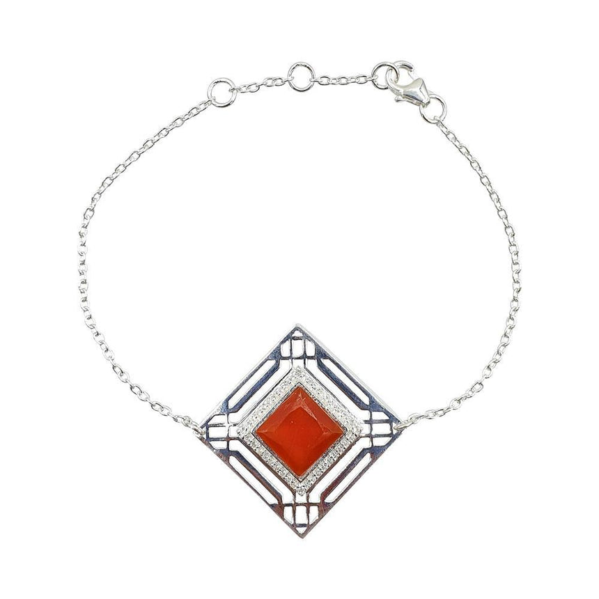 image Beads, silk and gemstones