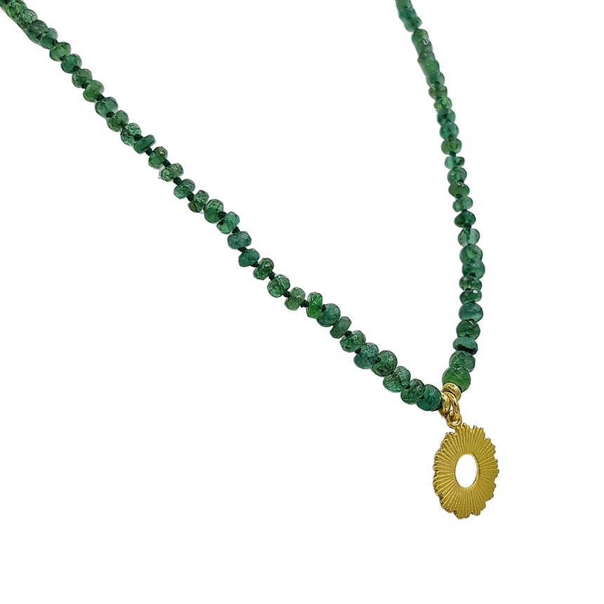 image Beads, silk and gemstones