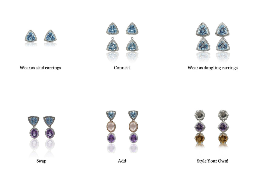 image Beads, silk and gemstones