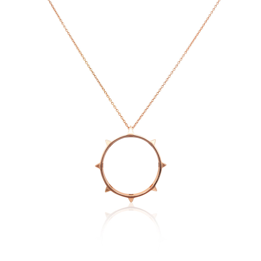 Metal Rock Chic Necklace